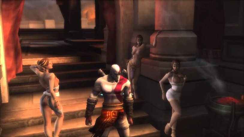 God of War Kratos Girl