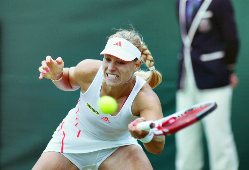 Angelica Kerber in a swimsuit