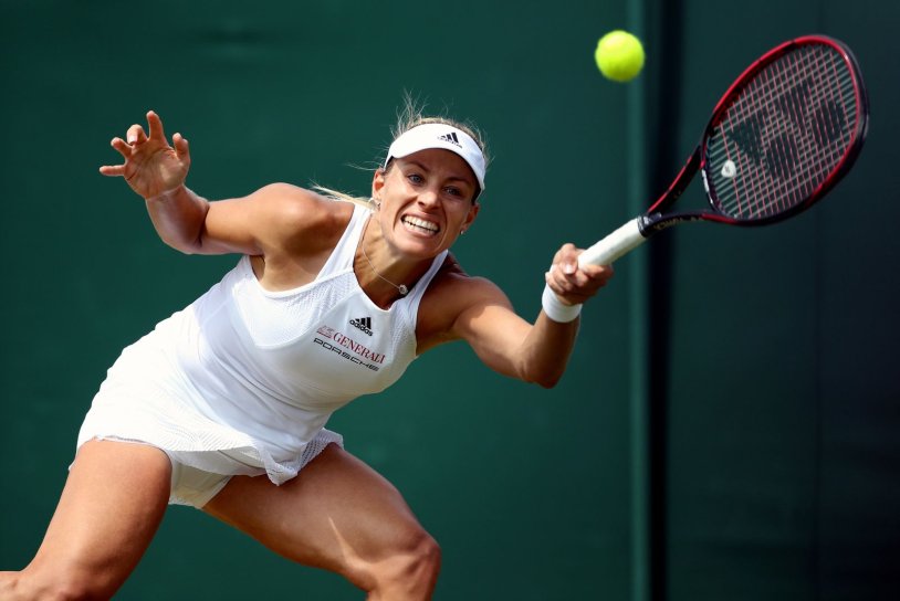 Angelica Kerber in a swimsuit