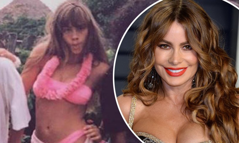 Sofia Vergar in the 90s