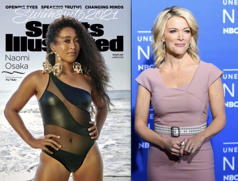 Megin Kelly in a swimsuit