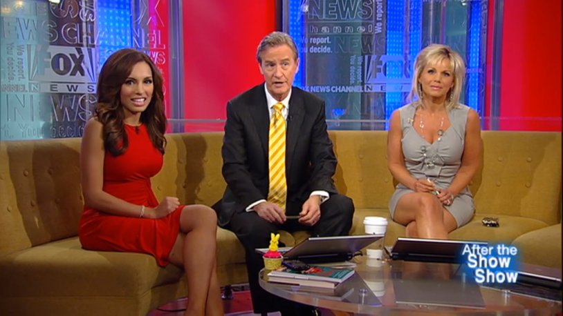 Megin Kelly in the studio