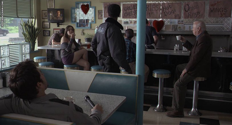 Megan Bun and bed scenes