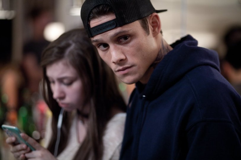 Timothy Granaderos with a girl