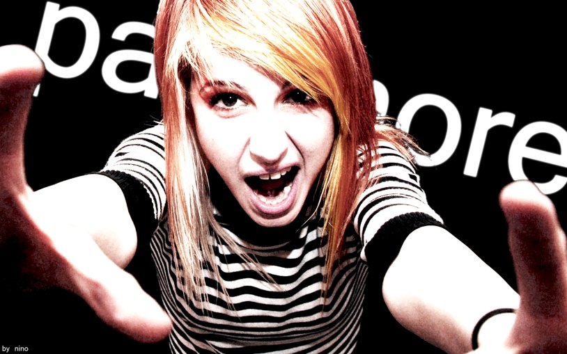 Paramore wallpaper on the phone