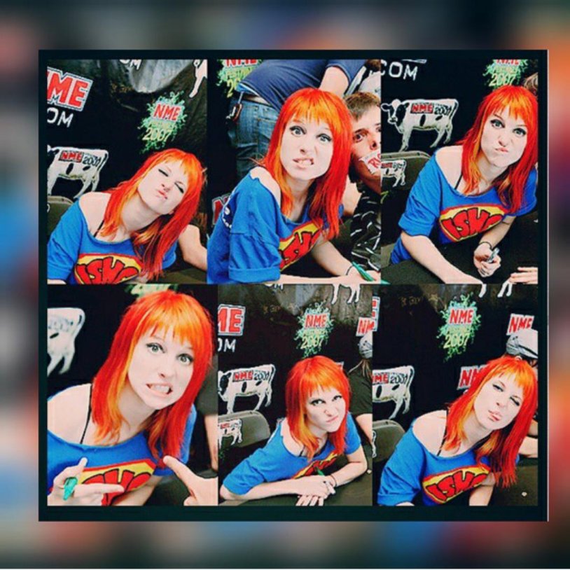 Haley Williams on an airplane