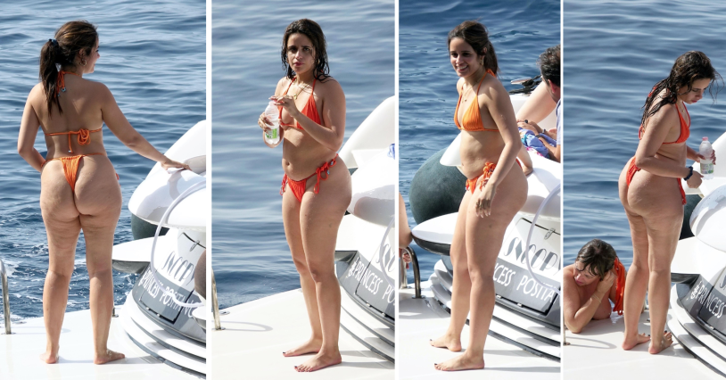 Sean Mendes and Camilla Mendes kiss