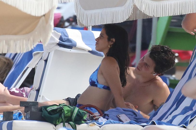 Camila Cabello at sea