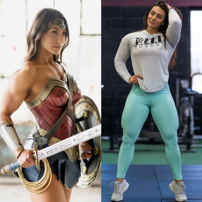 Girl with iron character