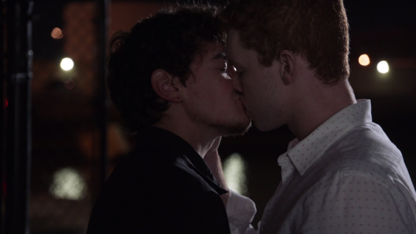 Cameron Monaen Gotham kiss