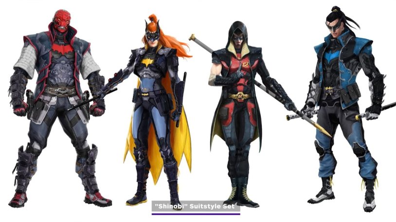 Gotham Knights costumes Batgierl