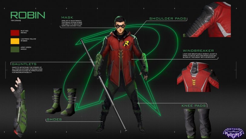 Batman Knight Arkham PS4 characters