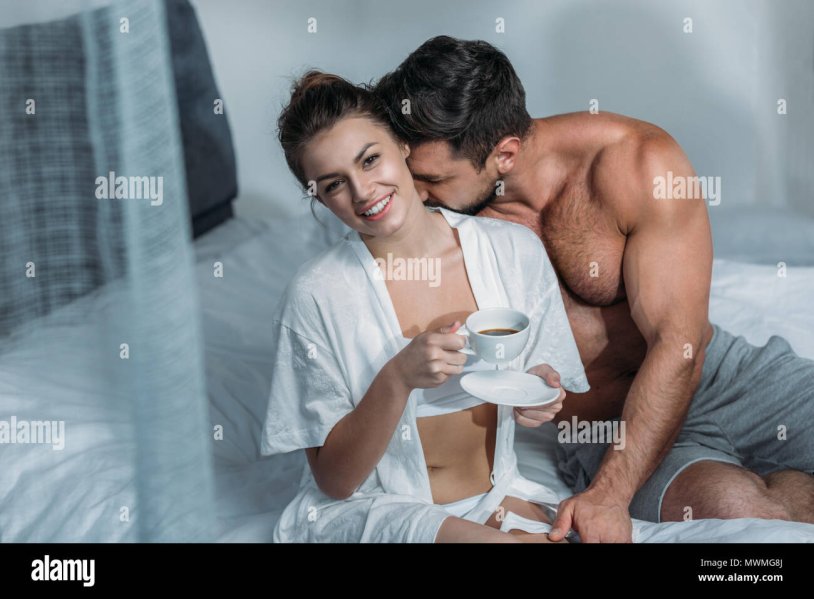 Erotic cup of coffee