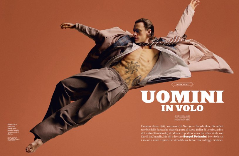 Ballet dancer Sergey Polunin