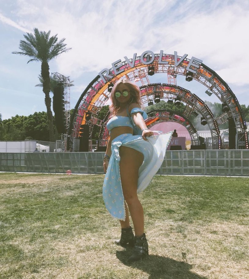 Natalie Elin Lind in a swimsuit