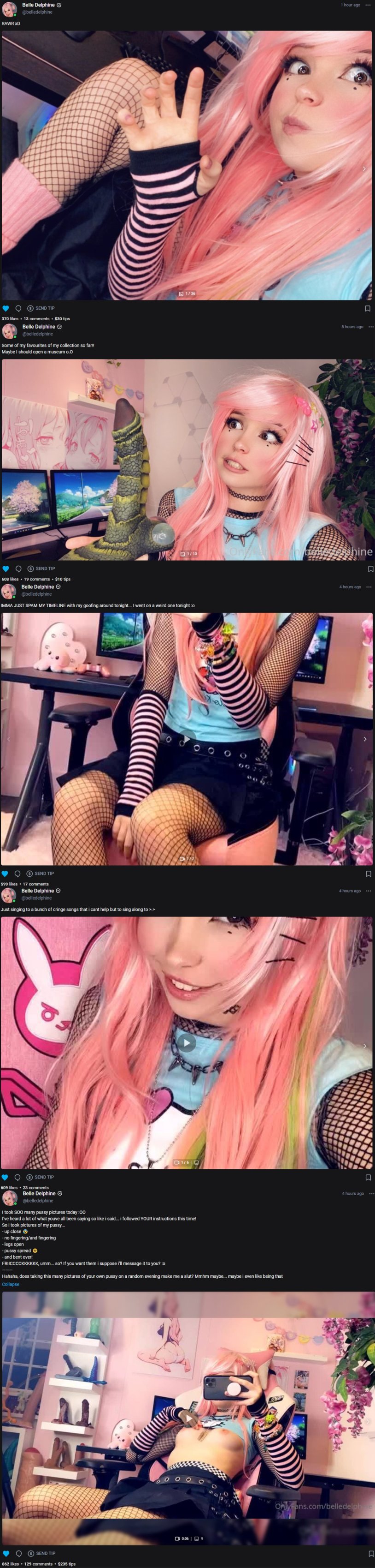 Belle Dolphin Blowjob Onlyfans