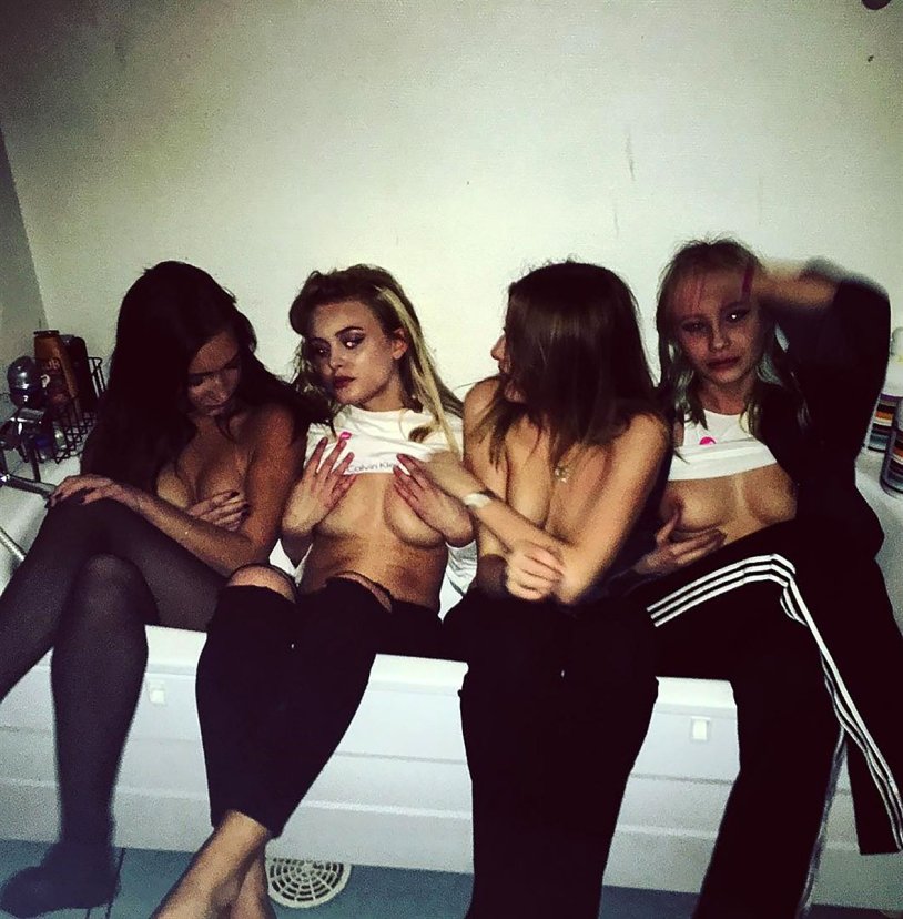Zara Larsson Topless