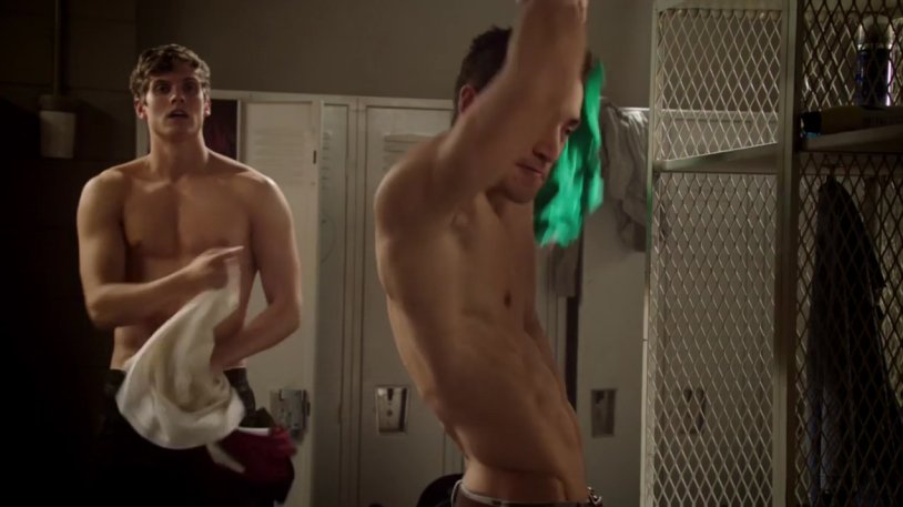 Charlie Carver and Daniel Sharman