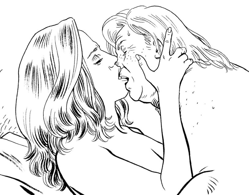 Porn grouping of orgy