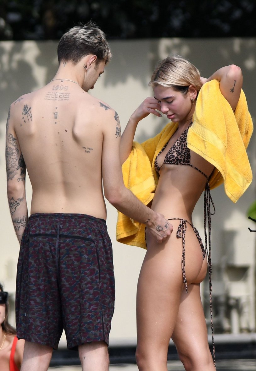 Dua Lipa and Anvar Hadid