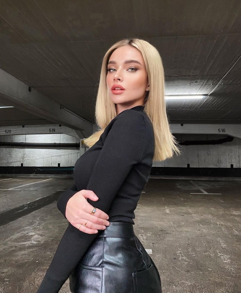 Blonde is a beautiful girl