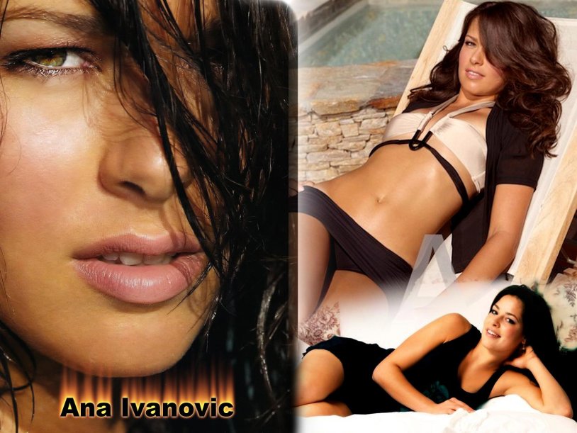 Anna Ivanovich on the beach