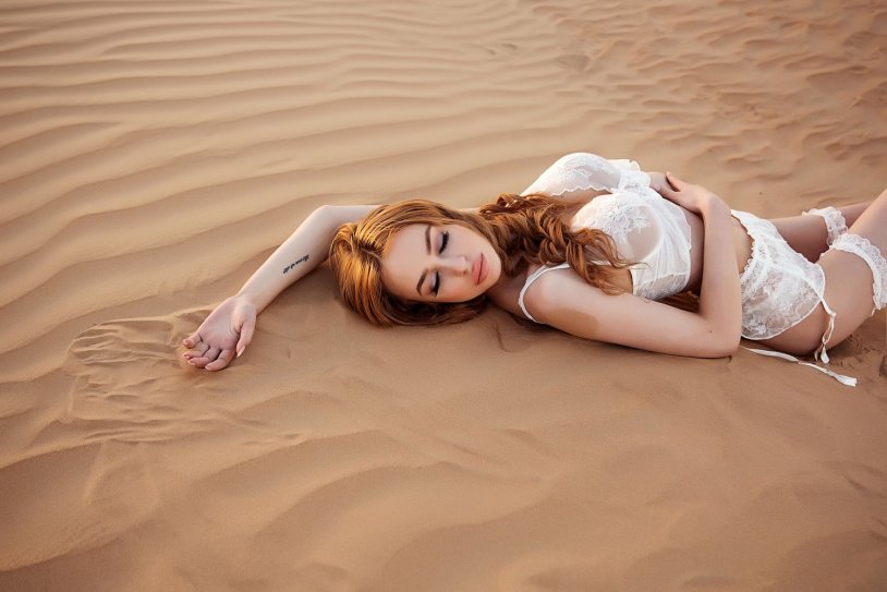 Photoshoot in the sands