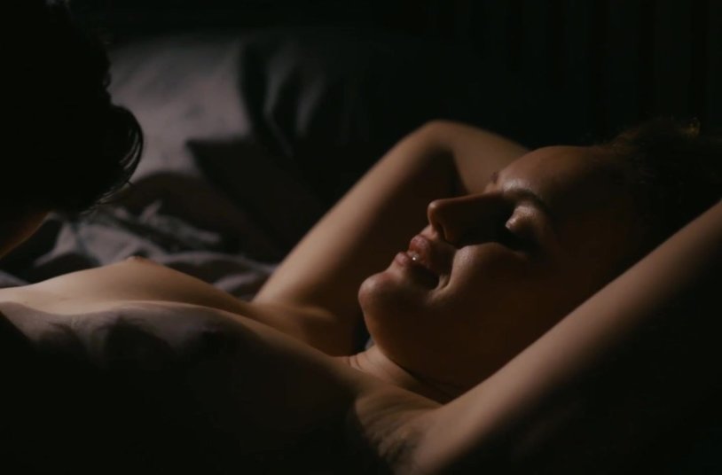 Louise Burguan Naked in the film