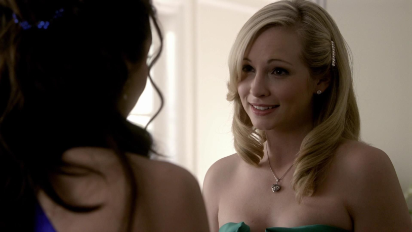 Elena Gilbert and Caroline Forbes