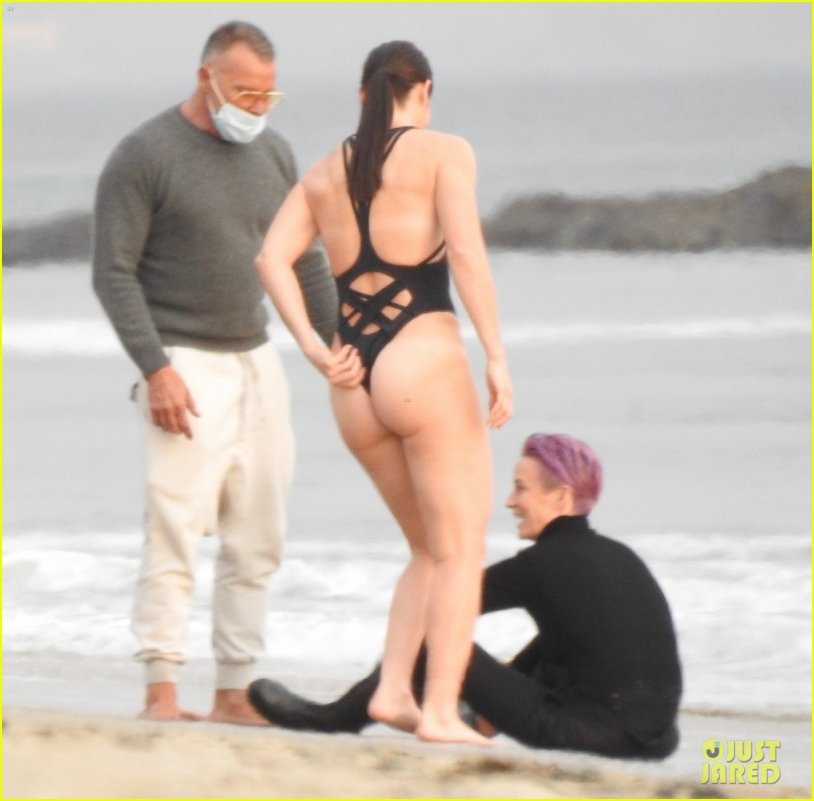 Megan Rapino in a swimsuit