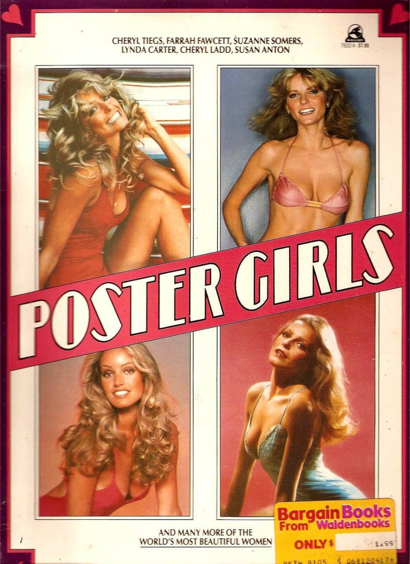Farrah fawcett red swimsuit poster