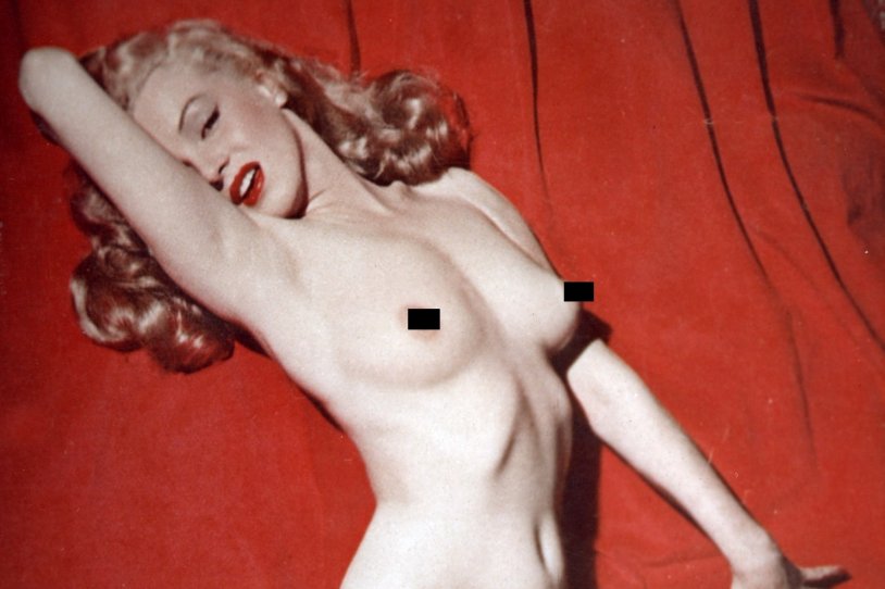 Marilyn Monroe naked