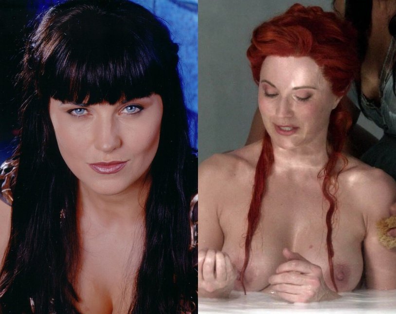 Lucy Lawless Spartak gods Erotic scenes