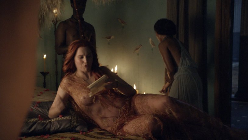 Lucy Lawless Naked in Spartak films