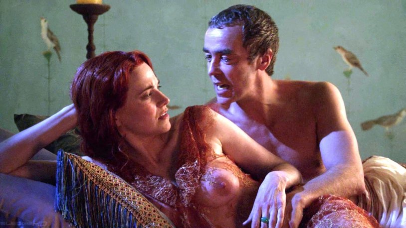 Lucy Lawless Spartak Erotic scenes