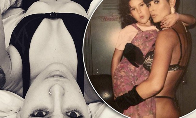 Demi Moore in the film striptease