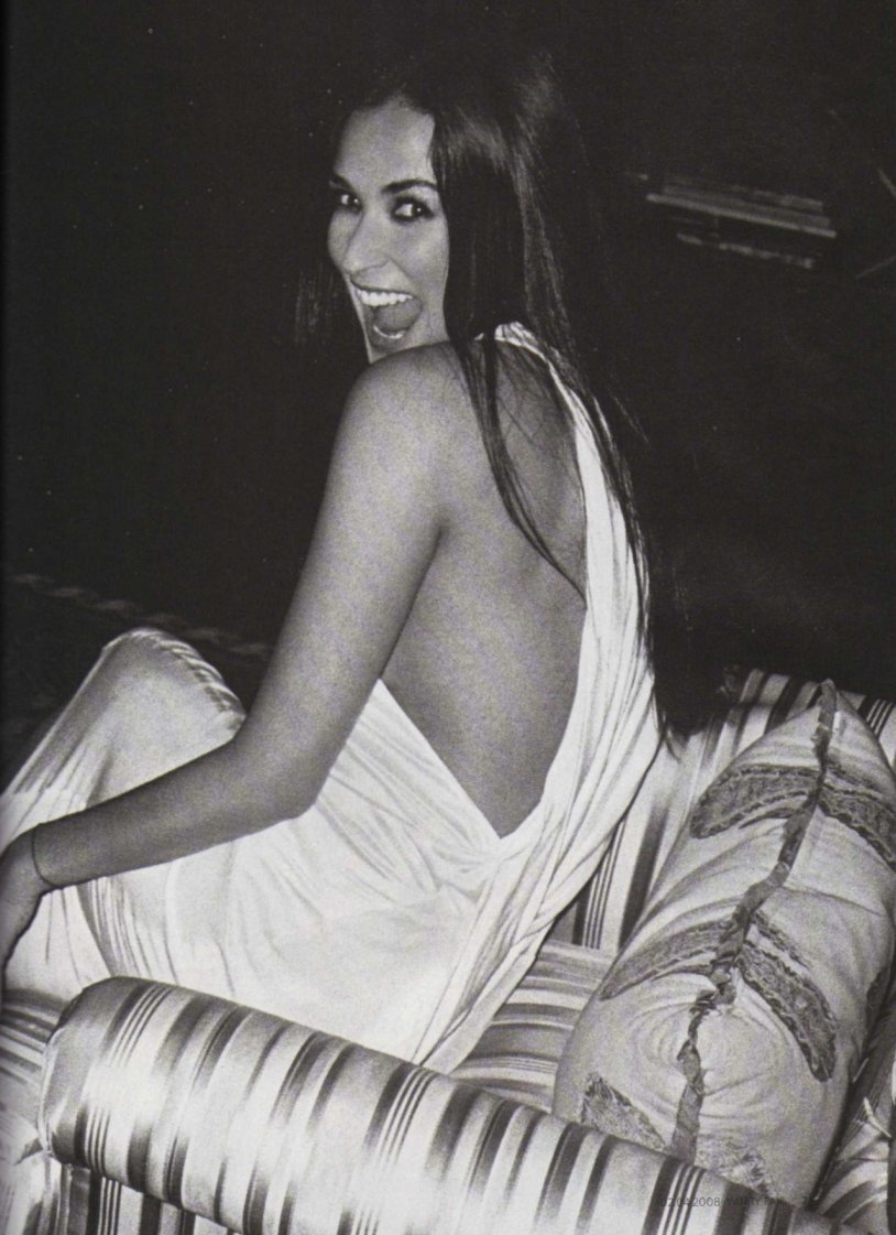 Demi Moore photo shoot for magazine