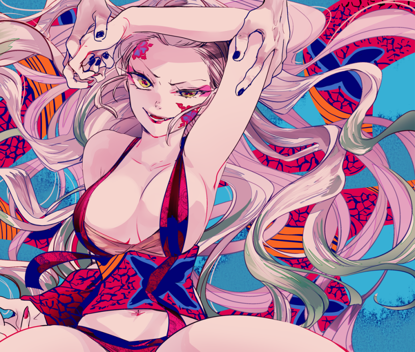 Women's silhouette with one line