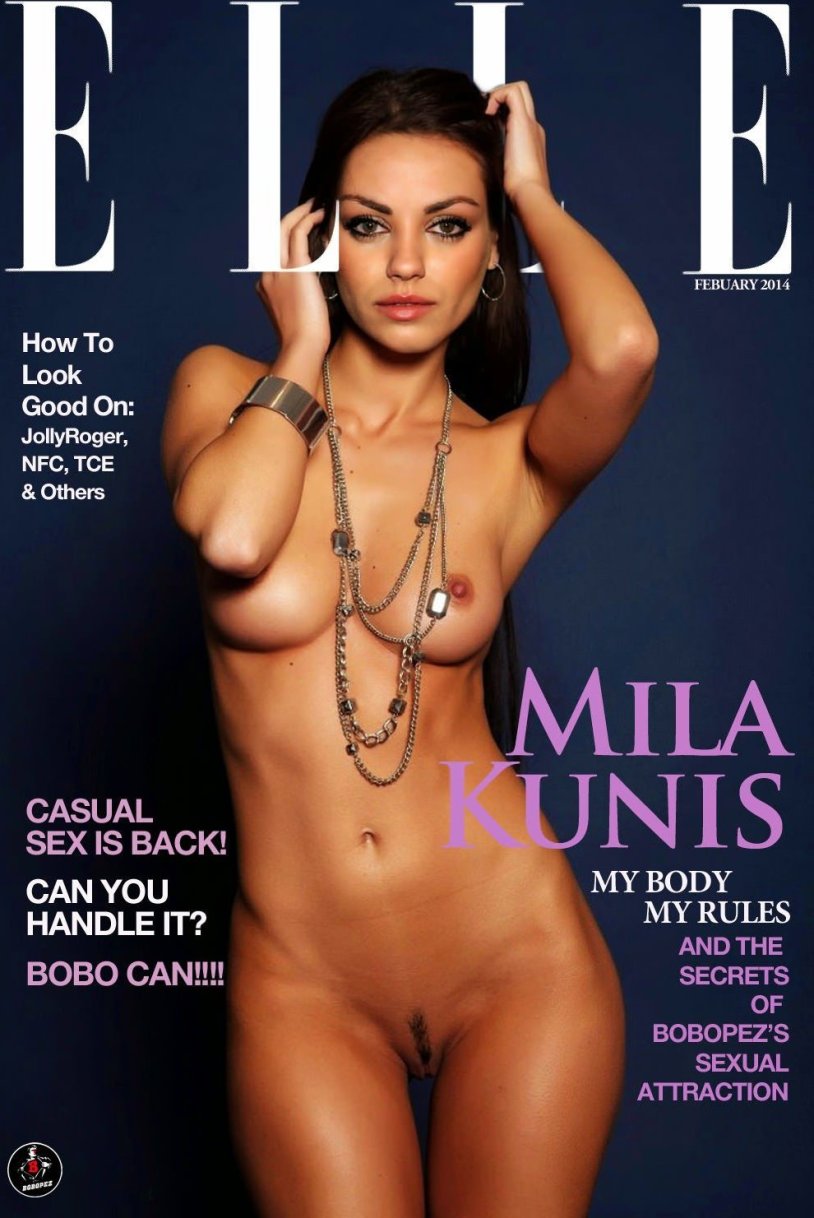 Actress Mila Kunis Naked
