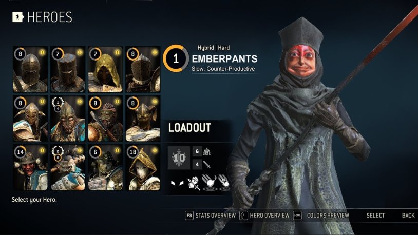 For Honor Warmonger Hero