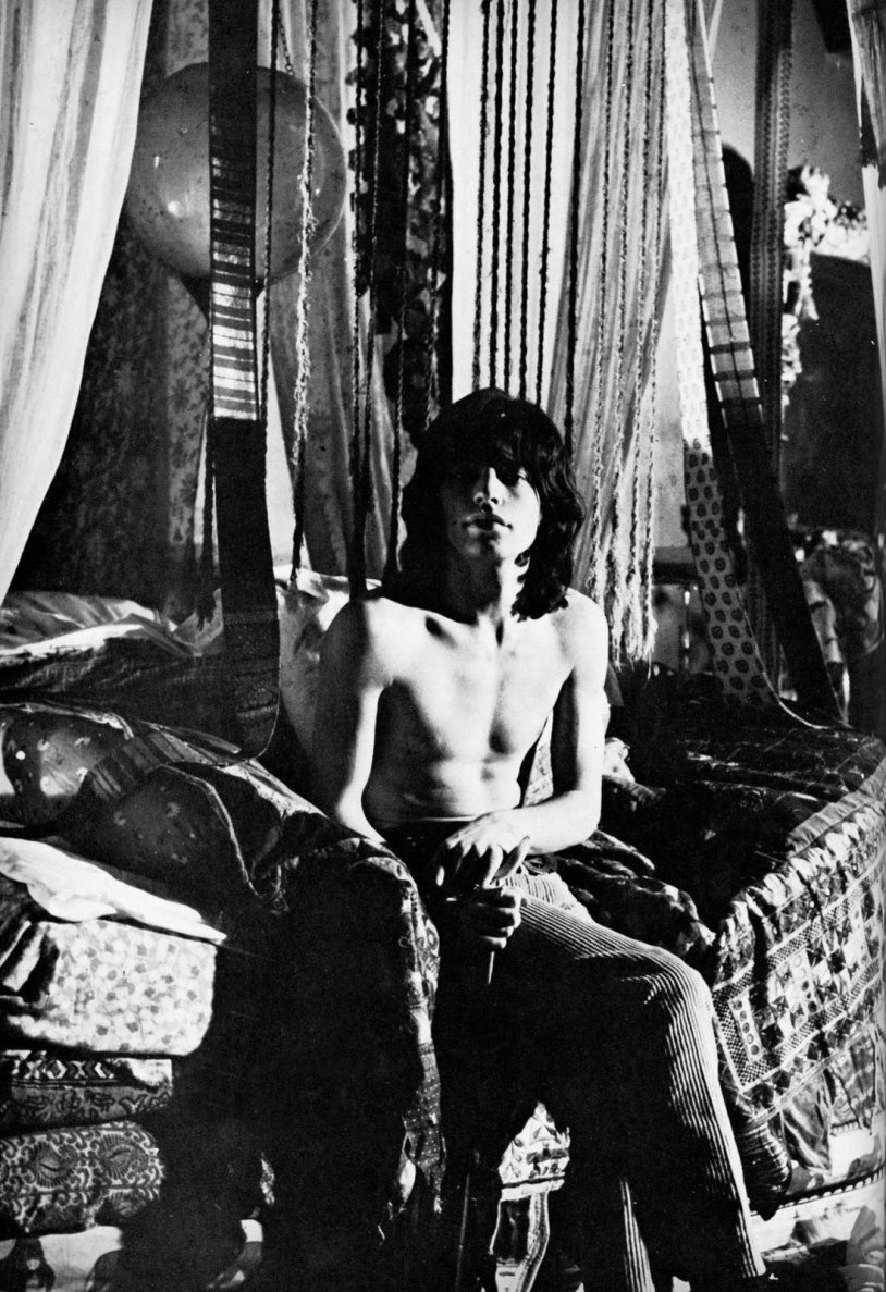 Mick Jagger young torso