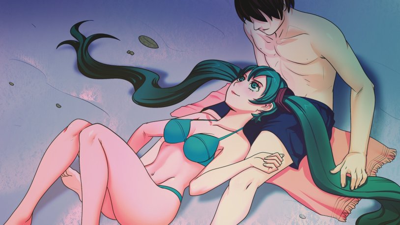 Infinite summer Miku