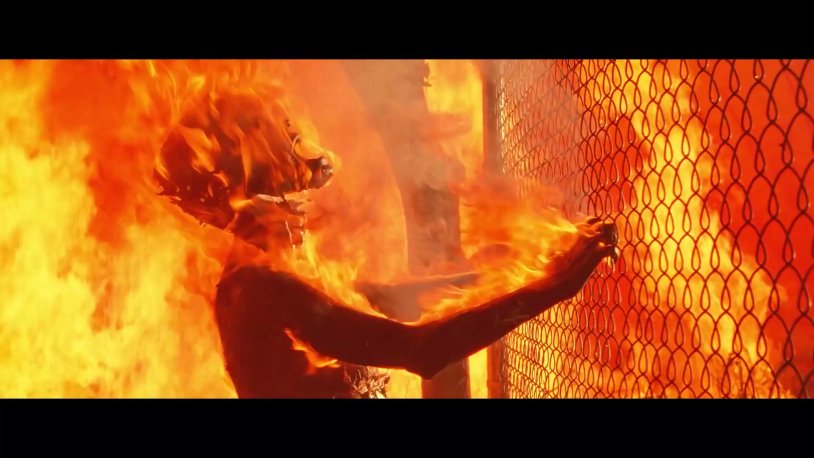 Sarah Dumon scouts against zombies