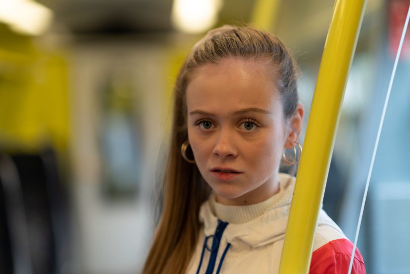 Amanda Walsh in a swimsuit