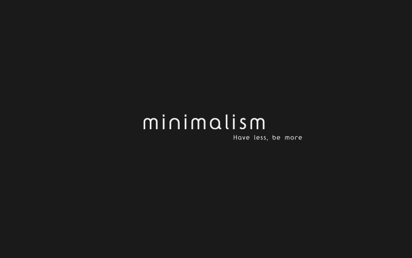 Minimalism style