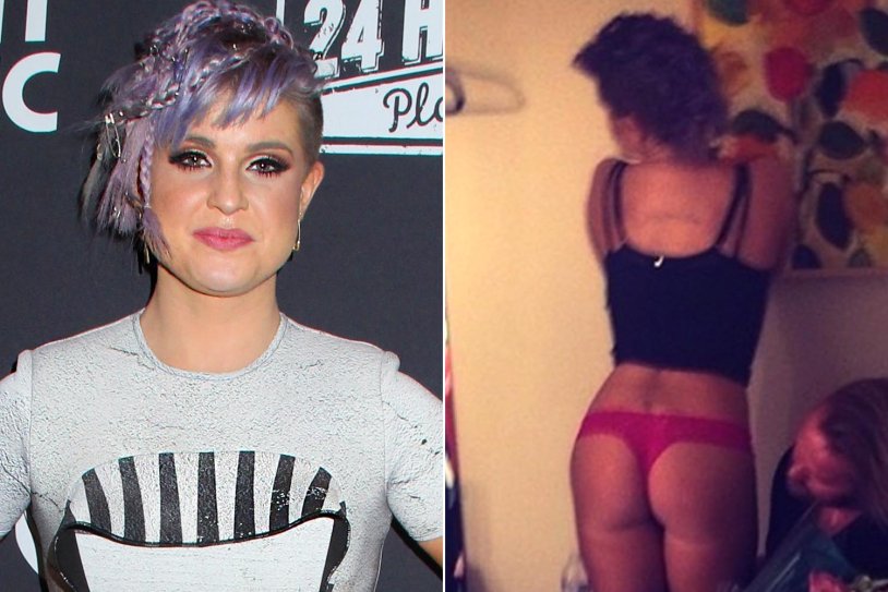 Kelly Osbourne in a Khudai swimsuit