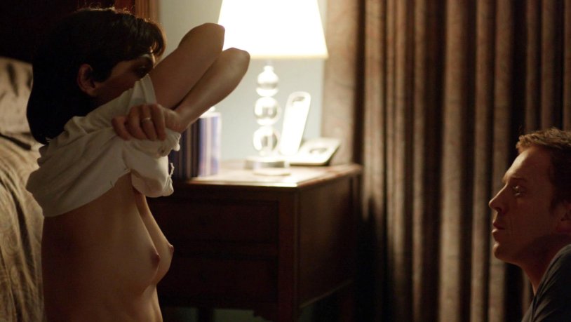 Morena baccarin light topless