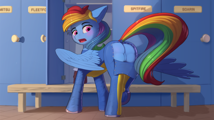 MLP R34 Reinbou Dash