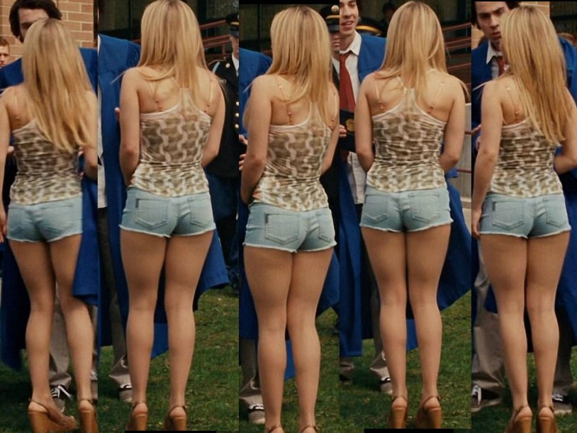Hayden Panettiere in tight shorts