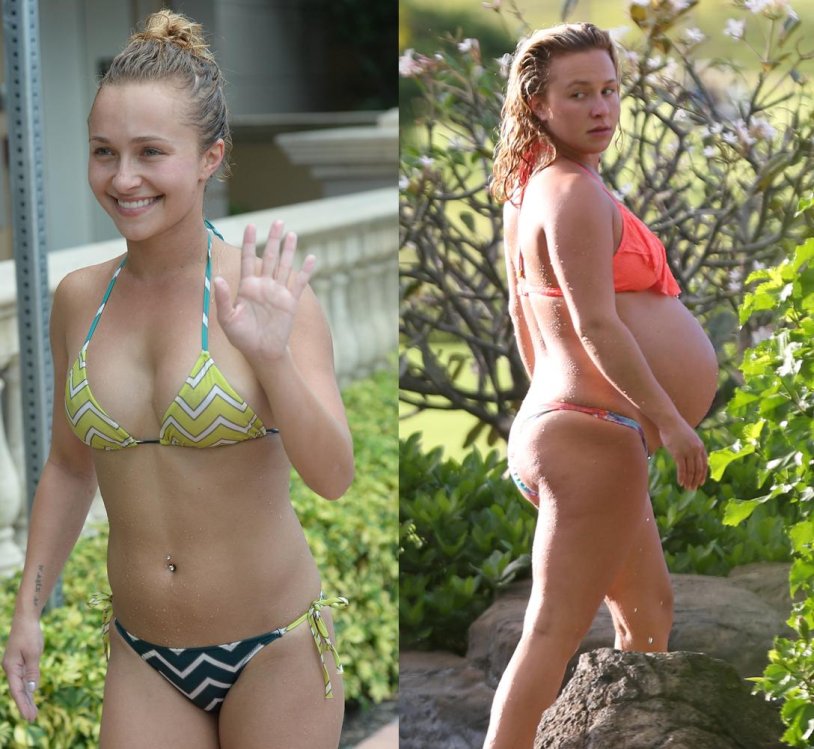 Rosamund ration in a swimsuit